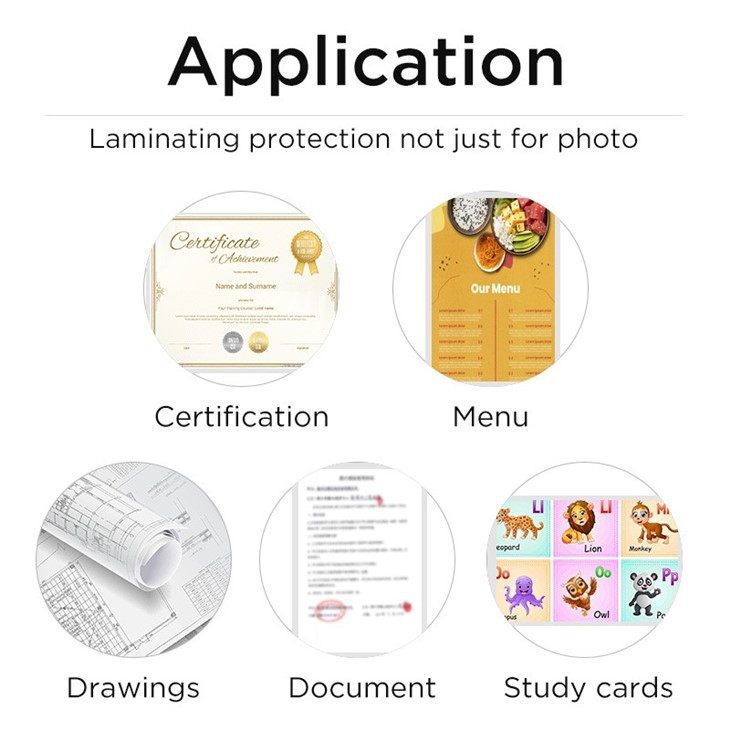 application of laminating film application of laminating film
